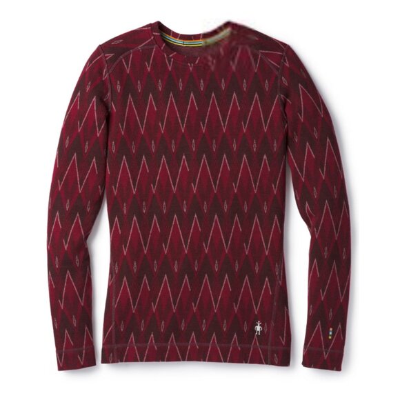 Smartwool Merino 250 Baselayer Crew Tibetan Red XS - Picture 1 of 10